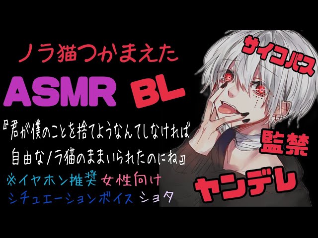 【ASMR】ノラ猫つかまえた/BL/ヤンデレ/イヤホン推奨/シチュエーションボイス