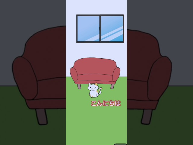 ありえない場所にいる猫／1分間ゲーム実況 #ゲーム実況 #らすと